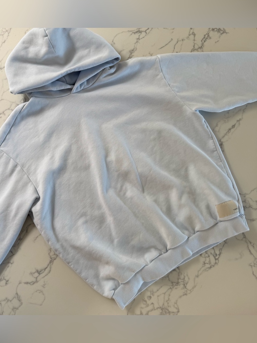 Vuori Restore Oversized Hoodie - Light Mist - Size Medium - Picture 2 of 6